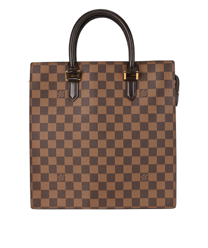 Sac Plat, &pound;650, Handbags, Brown, Canvas, Front view